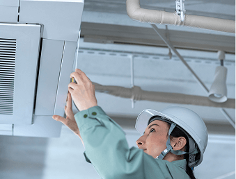 空調設備の点検